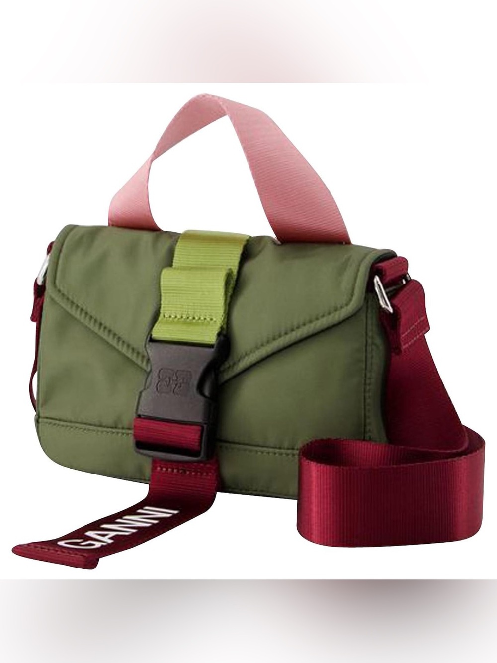 Colorblock Recycled Tech Mini Bag - Picture 3 of 11